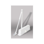 Доводчик дверной гидравлический (20-60кг), белый  NOTEDO DC-060w I