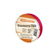 Изолента ПВХ 0.15х19mm Красная 20м  TDM SQ0526-0003