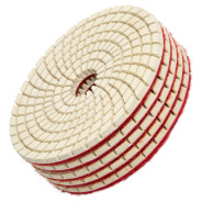 Алмазный гибкий шлифовальный круг, 100 мм, P 400, мокрое шлифование, 5шт.  ...Matrix 73510