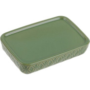 Мыльница OASIS, зеленая  PERFECTO LINEA 35-757003