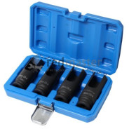 Набор головок разрезных для дизельных форсунок, 4пр.(L-100мм, 25,27,29,30мм), в кейсе  ...Forsage F-904G13