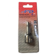 Головка магнитная шестигранная 10х48мм 1/4" CrV на БЛИСТЕРЕ  ...H-D HD-1515