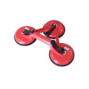 Съемник стекол трехзажимной с присосками (диам. 115мм, алюминий)  ...Forsage F-63406AH