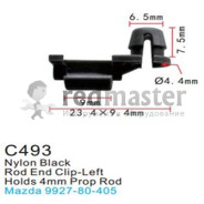 Клипса для крепления внутренней обшивки а/м Мазда пластиковая (100шт/уп.)  ...Forsage C0493(Mazda)