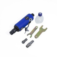 Пневмозачистная машинка с прорезиненной рукояткой(цанги:3мм,6мм, 25000об/мин, 94л/мин,6.3Bar,штуцер ...Forsage F-RP7305