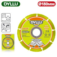 Диск твердосплавный по дереву (с гвоздями) 180x22,2 мм  DYLLU DTCD1K07