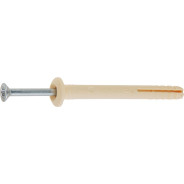 Дюбель-гвоздь 6х40 mm нейлон гриб (10 шт в зип-локе)  STARFIX SMZ2-70284-10