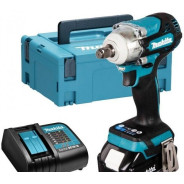 Аккум. ударный гайковерт LXT  MAKPAC ,  1/2" ,18 В, 1АКБ 3.0 А/ч Li-Ion,  330 Нм,   ...MAKITA DTW300SF1J