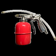 Пневмопистолет для промывки регулируемый с бачком и шлангом (мовильный) 1000cc  ...H-D HD-WG07