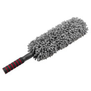 Щетка для чистки колес автомобиля телескопическая (длина 550-780мм, ?90мм)  ...Forsage F-CD5012