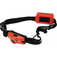 Фонарик налобный CREE XTE (500lm, 70м., 3хAAA, IP44, 6 режимов работы)  ...YATO YT-08595