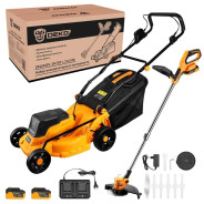 Набор садового аккумуляторного инструмента, 20В, 2АКБ 4,0 А/ч,  DEKO (DKLM40V, DKTR21) ...Deko 081-2035