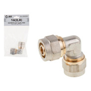 Колено шт. 16 mm  AV Engineering AVE309009