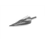 Ступенчатое сверло со спиральной канавкой (4-30 мм. 14 ступеней) диаметр хвостовика 10  ...MESSER 20-14-430