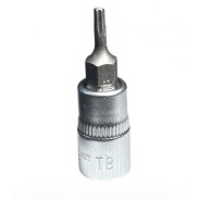 Головка 1/4" с насадкой TORX T8, длина 37 мм CrV  H-D HD-14T0837