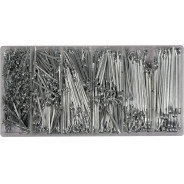 Шплинты (набор 1000шт)  YATO YT-06885