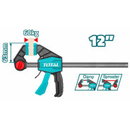 Струбцина пистолетная 63x300 мм  TOTAL THT1340602