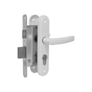 Замок врезной ЗВ4.2-02 серия ЭКОНОМ (белый) ОМЕГА  00-00006360