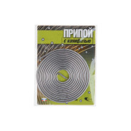 Припой ПОС 61 трубка, спираль ф1.5mm, с канифолью, длина 1м  Векта 30325