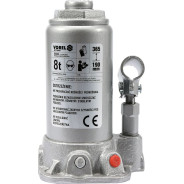 Домкрат гидравлический "Бутылочный" 8т 190-365mm  VOREL 80042