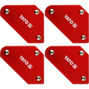 Струбцина магнитная для сварки  43х72х12 мм., 4.5кг (4шт.)  YATO YT-08677