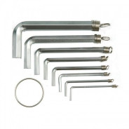 Ключи шестигранные 2.0-10мм (набор 8шт.)  VOREL 56380