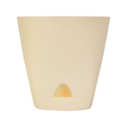 Горшок для цветов с прикорневым поливом, 4 л., Amsterdam, сливочный  ...INGREEN ING6201СЛ