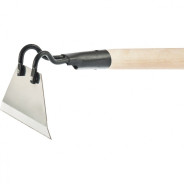 Мотыга, нержавеющая сталь, 150х90х1300 мм, деревянный черенок  ...Сибртех 62333