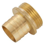 Штуцер для шланга 1" с наружной резьбой G1"  DENZEL 97271