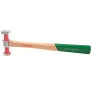 Молоток для кузовных работ выпуклый, легкий  Toptul JFAA0433