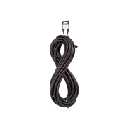 Трубa автомобильная гофрированная ПП d9.8 mm, разрезная, (бухта 10 м/уп.)  ...REXANT 15-1010