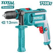Дрель ударная, 220В, 710Вт, 0-3000об/мин , TOTAL TG10713662
