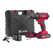 Дрель-шуруповерт аккумуляторная, 20В, 2АКБ 2,0 А/ч,40 Нм, 1350 об.мин,  CDS-20, Li-Ion, 20 В//   ...MTX 26186