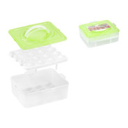 Контейнер для хранения яиц, 32 ячейки, зеленый  PERFECTO LINEA 34-028233