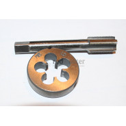 Набор метчиков и плашек 33пр. (метрич + дюйм)  Torin M033-3