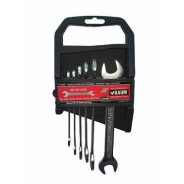 Набор рожковых ключей в пласт. держ. 8-22мм 6 пр.  BAUM 10-06МР