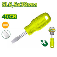 Отвертка шлицевая SL6,5 38мм  DYLLU DTSD3961