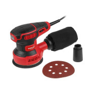 Эксцентриковая шлифмашина LX RS 1230 в кор. (280 Вт, 125 mm, 6000 - 13000  об/мин, Амплитуда колебан...WORTEX 1334376