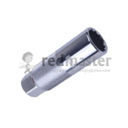 Головка свечная с фиксацией 14мм, L=65мм, 3/8" (12гр)  Rock FORCE RF-807314M