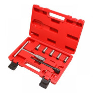 Набор фрез для чистки и восстановления посадочных мест дизельных форсунок 7пр(15х19, 17х17-2шт, 17х1...Forsage F-907G7