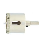 Сверло по керамической плитке и стеклу, 35 х 55 мм, 6 гр.хв-к, с центр. сверлом  ...Сибртех 72718