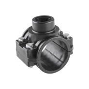 Хомут ПЭ 90 х 1" вн.,  AV Engineering AVE1009001