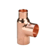 Тройник ред. 22х15х22, медь, под пайку  VIEGA 100445