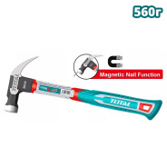 Молоток-гвоздодер 0,56 кг  TOTAL THCH61020