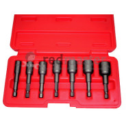 Набор головок для экстракторов под шуруповерт 1/4" 6-14мм, 7 пр.  ...Force 907U3