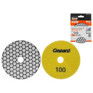 Алмазный гибкий шлифкруг "Черепашка" 100мм P100 сух. () (АГШК)  ...GEPARD GP5023-100