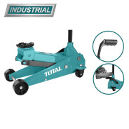 Домкрат гидравлический подкатной 3т (h min 145мм, h max 500мм)  TOTAL THT10833