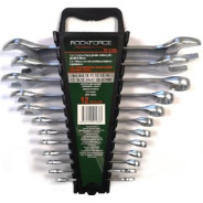 Набор ключей комбинированных и рожковых,12 пр.  Rock FORCE RF-5198