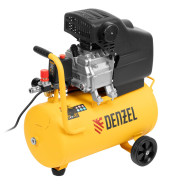 Компрессор воздушный прям. привод DC1500/24, 1,5 кВт, 24 литра, 220 л/мин  ...DENZEL 58160