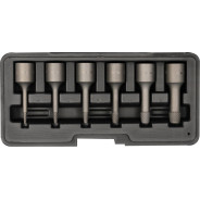Набор экстракторов для шпилек 3/8" 2-10mm (6пр.) HRC 49-52  YATO YT-0623